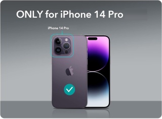 ETUI APPLE IPHONE 14 PRO BEZBARWNE TRANSPARENTNE WYTRZYMAŁE OCHRONNE