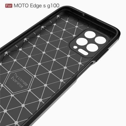 ETUI MOTOROLA MOTO G100 GARANATOWE NIEBIESKIE PLECKI OCHRONNE WYTRZYMAŁE