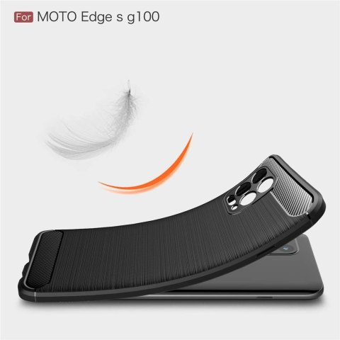 ETUI MOTOROLA MOTO G100 GARANATOWE NIEBIESKIE PLECKI OCHRONNE WYTRZYMAŁE