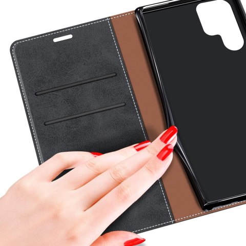 ETUI SAMSUNG GALAXY S22 ULTRA ZAMYKANE Z KLAPKĄ SZARAE GRANATOWE WYTRZYMAŁE ETUI SAMSUNG GALAXY S22 ULTRA ZAMYKANE Z KLAPKĄ SZARAE GRANATOWE WYTRZYMAŁE