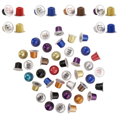 40x KAPSUŁKI DO NESPRESS'O KAWA MIELONA MIX PERLA NAPOLI ESPRESSO SEGAFREDO