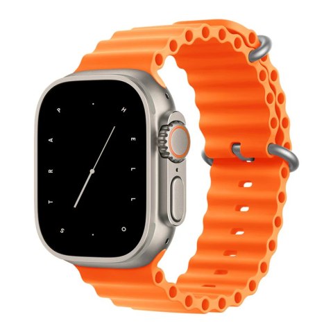 PASEK DO ZEGARKA APPLE WATCH 1/2/3/4/5/6/7/8/9/10/SE 42/44/45 POMARAŃCZOWY PASEK DO ZEGARKA APPLE WATCH 1/2/3/4/5/6/7/8/9/10/SE 42/44/45 POMARAŃCZOWY