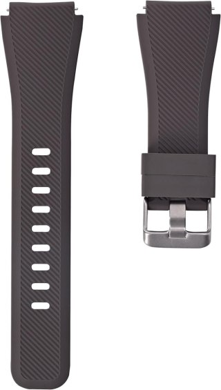 PASEK DO ZEGARKA BRĄZOWY SILIKON UNIWERSALNY Samsung Amazfit Huawei 22mm