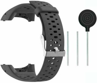 PASEK DO ZEGARKA POLAR M400/M430 SZARY SILIKONOWY WODOODPORNY