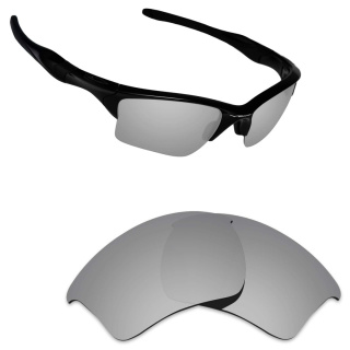 SZKŁA WYMIENNE DO OKULARÓW OAKLEY HALF JACKET 2.0 XL POLARYZACJA SZARE 2szt