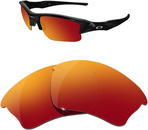 SZKŁA WYMIENNE DO OKULARÓW OAKLEY HALF JACKET XLJ UV CZERWONE 2szt SZKŁA WYMIENNE DO OKULARÓW OAKLEY HALF JACKET XLJ UV CZERWONE 2szt