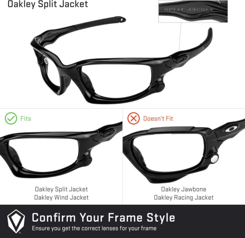SZKŁA WYMIENNE DO OKULARÓW OAKLEY SPLIT JACKET POLARYZACYJNE CZERWONE 2szt SZKŁA WYMIENNE DO OKULARÓW OAKLEY SPLIT JACKET POLARYZACYJNE CZERWONE 2szt
