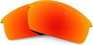 WYMIENNE DO OKULARÓW OAKLEY BOOTLECAP POLARYZACYJNE UV CZERWONE 2szt