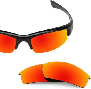WYMIENNE DO OKULARÓW OAKLEY BOOTLECAP POLARYZACYJNE UV CZERWONE 2szt