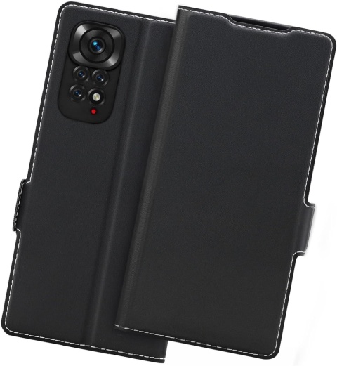 ETUI XIAOMI REDMI NOTE 11/NOTE 11S SKÓRA EKOLOGICZNA CZARNE Z KLAPKĄ MOCNE ETUI XIAOMI REDMI NOTE 11/NOTE 11S SKÓRA EKOLOGICZNA CZARNE Z KLAPKĄ MOCNE