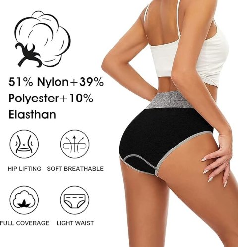MUYOGRT MAJTKI DAMSKIE WYSOKI STAN SZARE ROZMIAR S/M 5pak MUYOGRT MAJTKI DAMSKIE WYSOKI STAN SZARE ROZMIAR S/M 5pak