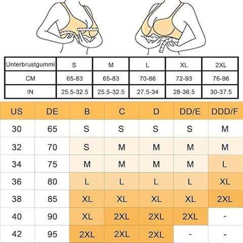 BIUSTONOSZ DO KARMIENIA BEZSZWOWY 3PAK 2XL BIUSTONOSZ DO KARMIENIA BEZSZWOWY 3PAK 2XL