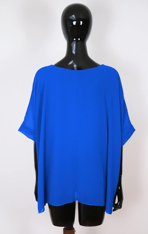 BLUZKA DAMSKA VAN DER RICH NIEBIESKA NIETOPERZ L-XL BLUZKA DAMSKA VAN DER RICH NIEBIESKA NIETOPERZ L-XL