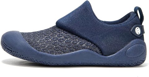 BUTY DZIECIĘCE ODDYCHAJĄCE UNISEX GRANATOWE WSUWANE ANTYPOŚLIZGOWE R. 26 BUTY DZIECIĘCE ODDYCHAJĄCE UNISEX GRANATOWE WSUWANE ANTYPOŚLIZGOWE R. 26