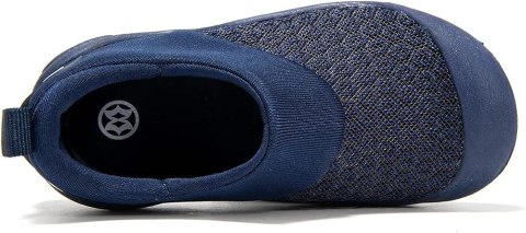 BUTY DZIECIĘCE ODDYCHAJĄCE UNISEX GRANATOWE WSUWANE ANTYPOŚLIZGOWE R. 26 BUTY DZIECIĘCE ODDYCHAJĄCE UNISEX GRANATOWE WSUWANE ANTYPOŚLIZGOWE R. 26