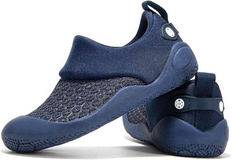 BUTY DZIECIĘCE ODDYCHAJĄCE UNISEX GRANATOWE WSUWANE ANTYPOŚLIZGOWE R. 26 BUTY DZIECIĘCE ODDYCHAJĄCE UNISEX GRANATOWE WSUWANE ANTYPOŚLIZGOWE R. 26