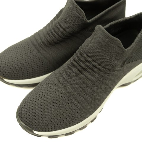 DAMSKIE BUTY SPORTOWE SZARE ADIDASY WSUWANE 39 DAMSKIE BUTY SPORTOWE SZARE ADIDASY WSUWANE 39