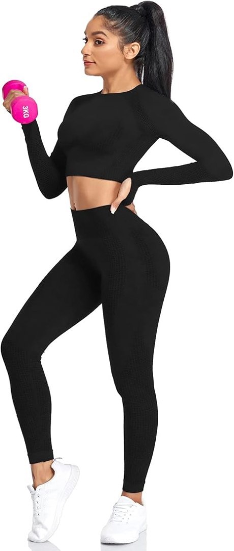 LEGGINSY SPORTOWE DAMSKIE CZARNE YAAVII S LEGGINSY SPORTOWE DAMSKIE CZARNE YAAVII S