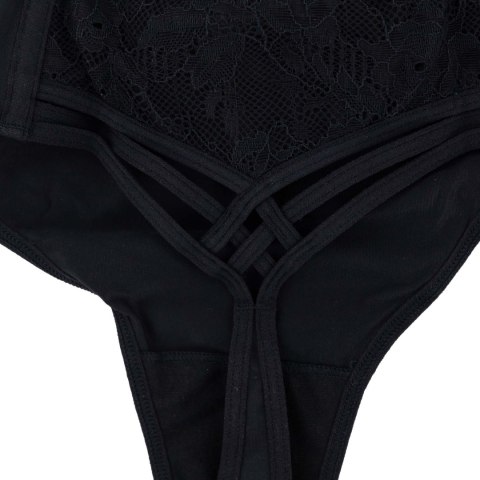 MAJTKI DAMSKIE MARLIES DEKKERS CZARNE STRINGI KORONKA PASKI XS MAJTKI DAMSKIE MARLIES DEKKERS CZARNE STRINGI KORONKA PASKI XS