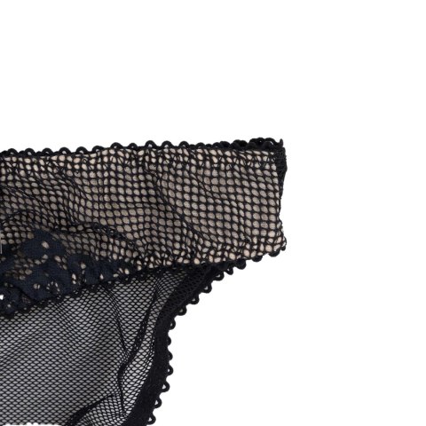 MAJTKI DAMSKIE PLAYBOY CZARNE KORONKA MAXI 40/42 MAJTKI DAMSKIE PLAYBOY CZARNE KORONKA MAXI 40/42