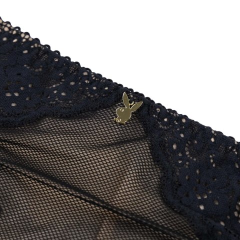 MAJTKI DAMSKIE PLAYBOY CZARNE KORONKA MAXI 40/42 MAJTKI DAMSKIE PLAYBOY CZARNE KORONKA MAXI 40/42