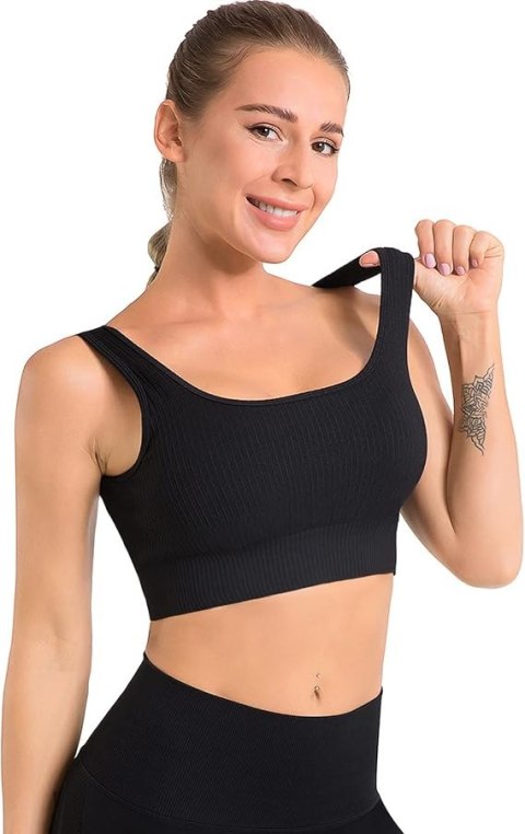 TOP DAMSKI OUDOTA STANIK SPORTOWY CZARNY XXL TOP DAMSKI OUDOTA STANIK SPORTOWY CZARNY XXL