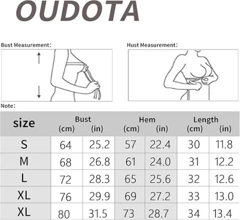 TOP DAMSKI OUDOTA STANIK SPORTOWY CZARNY XXL TOP DAMSKI OUDOTA STANIK SPORTOWY CZARNY XXL