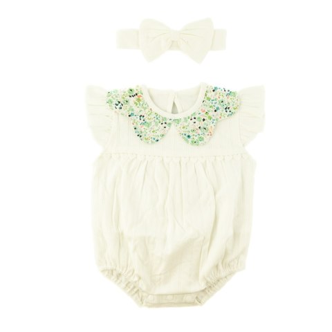 BODY DZIECIĘCE BIAŁE Z OPASKĄ R. 66 3-6 MIES BODY DZIECIĘCE BIAŁE Z OPASKĄ R. 66 3-6 MIES