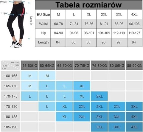 LEGGINSY DAMSKIE ROWEROWE Z WKŁADKĄ CZARNE SANTIC 2XL LEGGINSY DAMSKIE ROWEROWE Z WKŁADKĄ CZARNE SANTIC 2XL