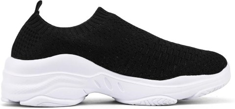 LEKKIE BUTY DAMSKIE SIATKA CZARNY 39 LEKKIE BUTY DAMSKIE SIATKA CZARNY 39