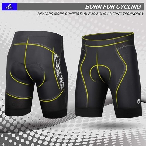 SPODENKI ROWEROWE BIELIZNA Z GĄBKĄ MTB SKYSPER S SPODENKI ROWEROWE BIELIZNA Z GĄBKĄ MTB SKYSPER S