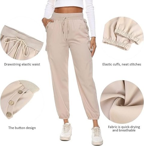 SPODNIE DAMSKIE RÓŻOWE JOGGERY 2XL SPODNIE DAMSKIE RÓŻOWE JOGGERY 2XL