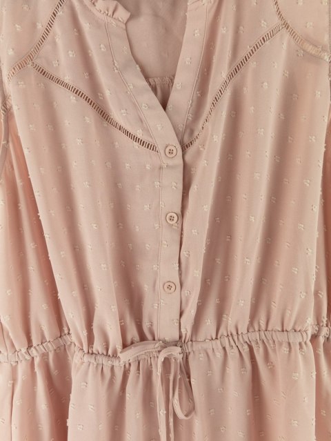 SUKIENKA ROZKLOSZOWANA RÓŻOWA R.2XL SUKIENKA ROZKLOSZOWANA RÓŻOWA R.2XL