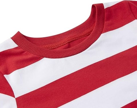 BLUZKA CHŁOPIĘCA W PASKI CZERWONA SPRING-GEGE 7-8 LAT BLUZKA CHŁOPIĘCA W PASKI CZERWONA SPRING-GEGE 7-8 LAT