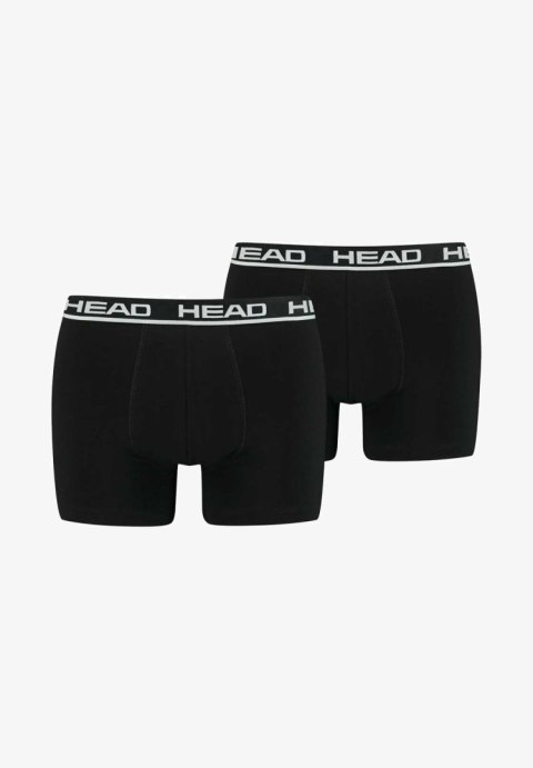 BOKSERKI MĘSKIE HEAD CZARNE 2PAK M BOKSERKI MĘSKIE HEAD CZARNE 2PAK M