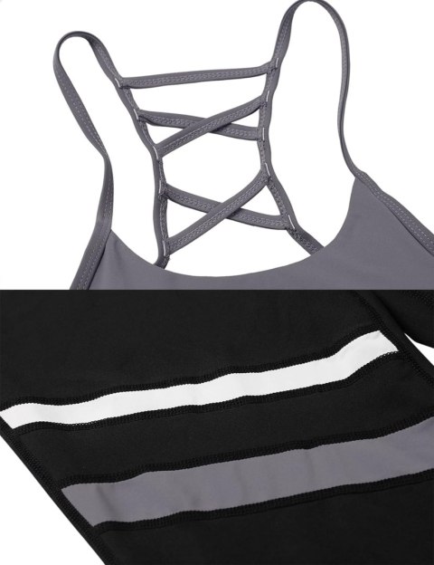 KOMPLET SPORTOWY BIUSTONOSZ LEGGINSY JOGA XXL KOMPLET SPORTOWY BIUSTONOSZ LEGGINSY JOGA XXL