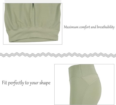 LEGGINSY DAMSKIE SPORTOWE 2PAK RÓŻOWY ZIELONY R.S/M LEGGINSY DAMSKIE SPORTOWE 2PAK RÓŻOWY ZIELONY R.S/M