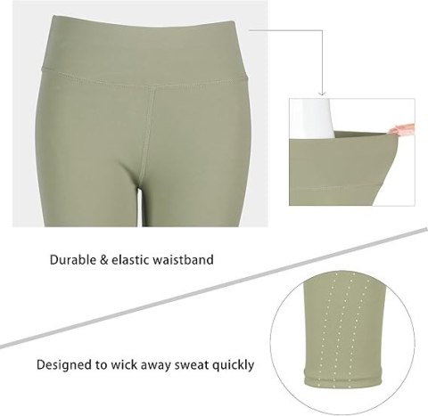 LEGGINSY DAMSKIE SPORTOWE 2PAK RÓŻOWY ZIELONY R.S/M LEGGINSY DAMSKIE SPORTOWE 2PAK RÓŻOWY ZIELONY R.S/M