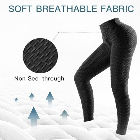 LEGGINSY DAMSKIE SPORTOWE CZARNE R.L LEGGINSY DAMSKIE SPORTOWE CZARNE R.L