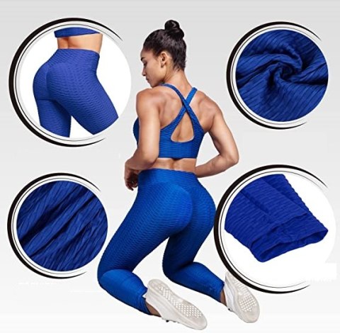 LEGGINSY DAMSKIE SPORTOWE GRANATOWE R.S LEGGINSY DAMSKIE SPORTOWE GRANATOWE R.S