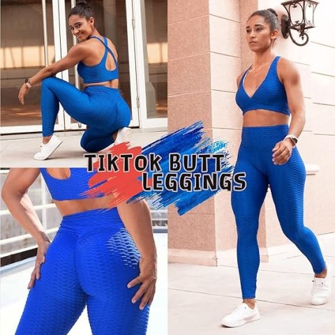 LEGGINSY DAMSKIE SPORTOWE GRANATOWE R.S LEGGINSY DAMSKIE SPORTOWE GRANATOWE R.S