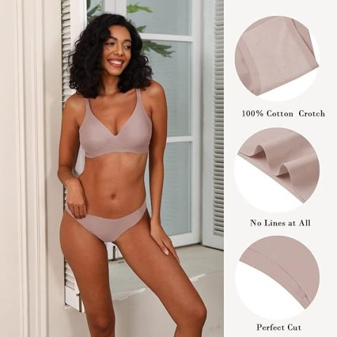 MAJTKI BEZSZWOWE SEXY KOLOROWE 3PAK R.L MAJTKI BEZSZWOWE SEXY KOLOROWE 3PAK R.L