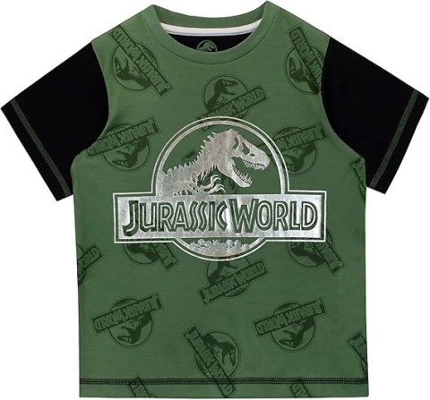 PIŻAMA DZIECIĘCA JURASSIC WORLD R.122 7LAT PIŻAMA DZIECIĘCA JURASSIC WORLD R.122 7LAT