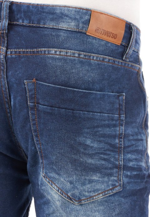 SPODENKI MĘSKIE NIEBIESKIE JEANSOWE RIVERSO W31 SPODENKI MĘSKIE NIEBIESKIE JEANSOWE RIVERSO W31