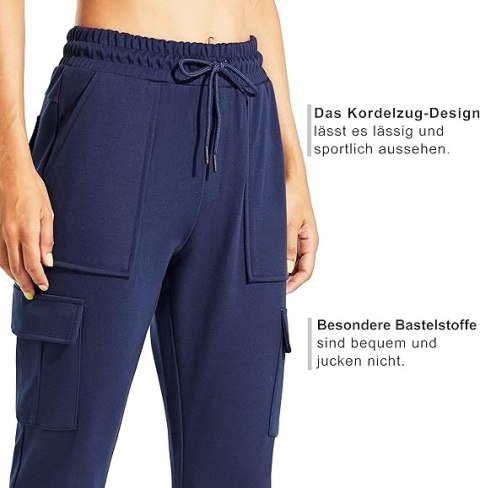SPODNIE DAMSKIE DRESY GRANATOWE COMALLAN R. XXL SPODNIE DAMSKIE DRESY GRANATOWE COMALLAN R. XXL