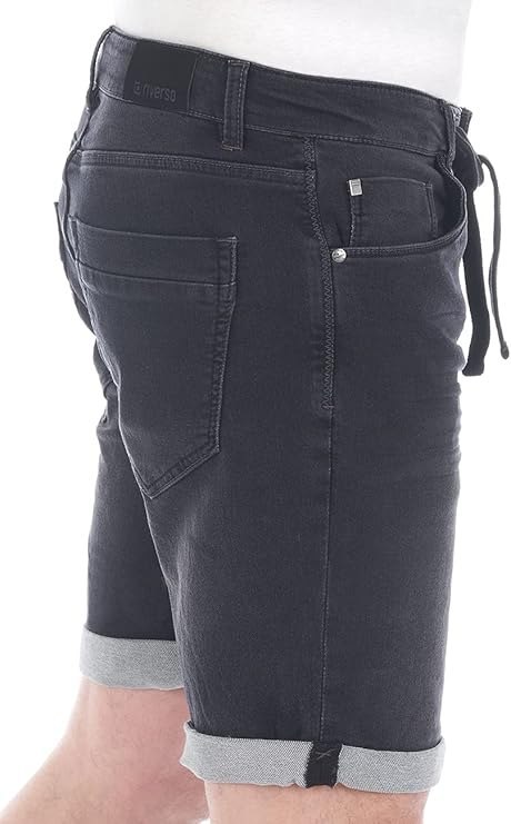 SPODNKI MĘSKIE CZARNE JEANSOWE RIVERSO R. 36 SPODNKI MĘSKIE CZARNE JEANSOWE RIVERSO R. 36