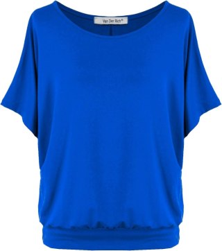 T-SHIRT DAMSKI GRANATOWY VAN DER RICH L