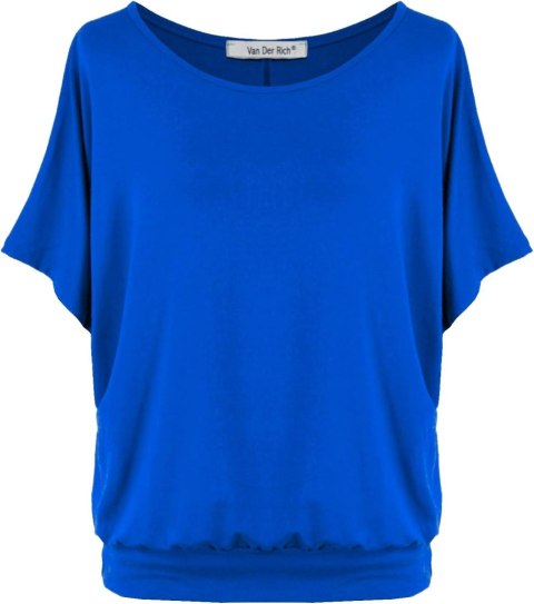 T-SHIRT DAMSKI GRANATOWY VAN DER RICH L T-SHIRT DAMSKI GRANATOWY VAN DER RICH L