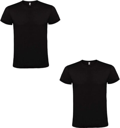 T-SHIRT MĘSKI ROLY 2PAK CZARNY R. XL T-SHIRT MĘSKI ROLY 2PAK CZARNY R. XL
