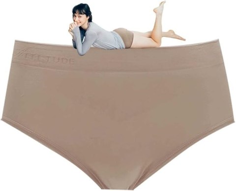 ATTI TUDE MAJTKI DAMSKIE BEŻOWE WYSOKI STAN R. 2XL ATTI TUDE MAJTKI DAMSKIE BEŻOWE WYSOKI STAN R. 2XL
